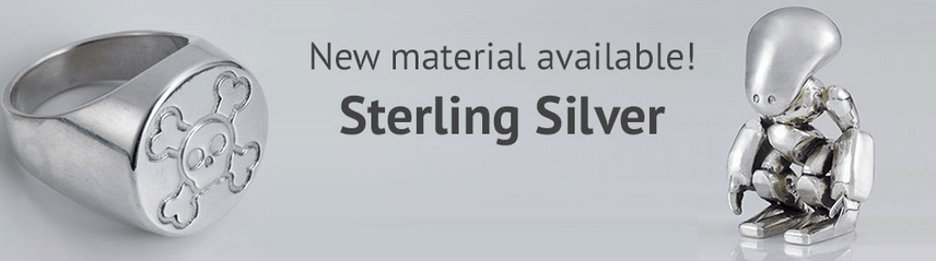 We’re launching two new materials: Silver and Wax! | Sculpteo Blog