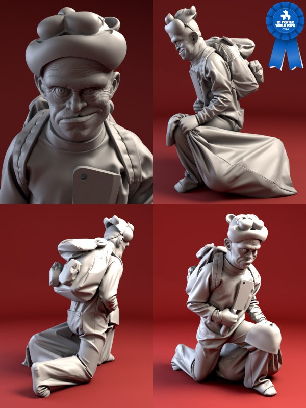 And the winners of the 3DPW Expo Character Art Contest are… | Sculpteo Blog