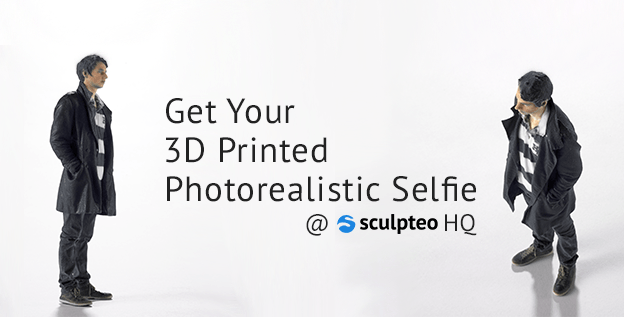 Get your own 3D printed selfie now