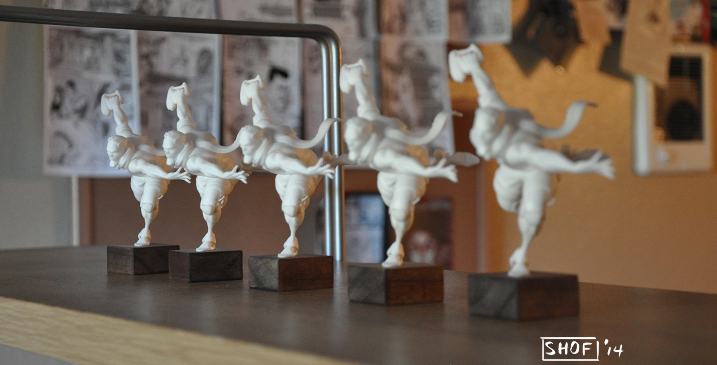 Outcasts of Jupiter and their 3D printed figurines