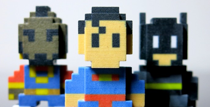 Pixel Art comes to life with Sculpteo