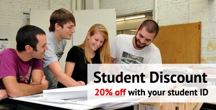 New Reductions Exclusively for Students