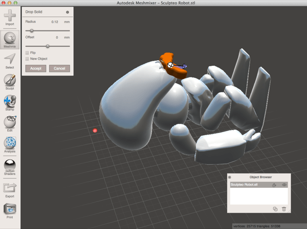 meshmixer sculpteo 13