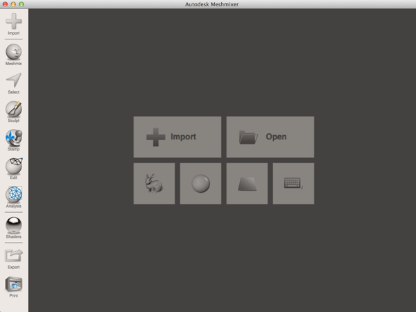 meshmixer:sculpteo 1