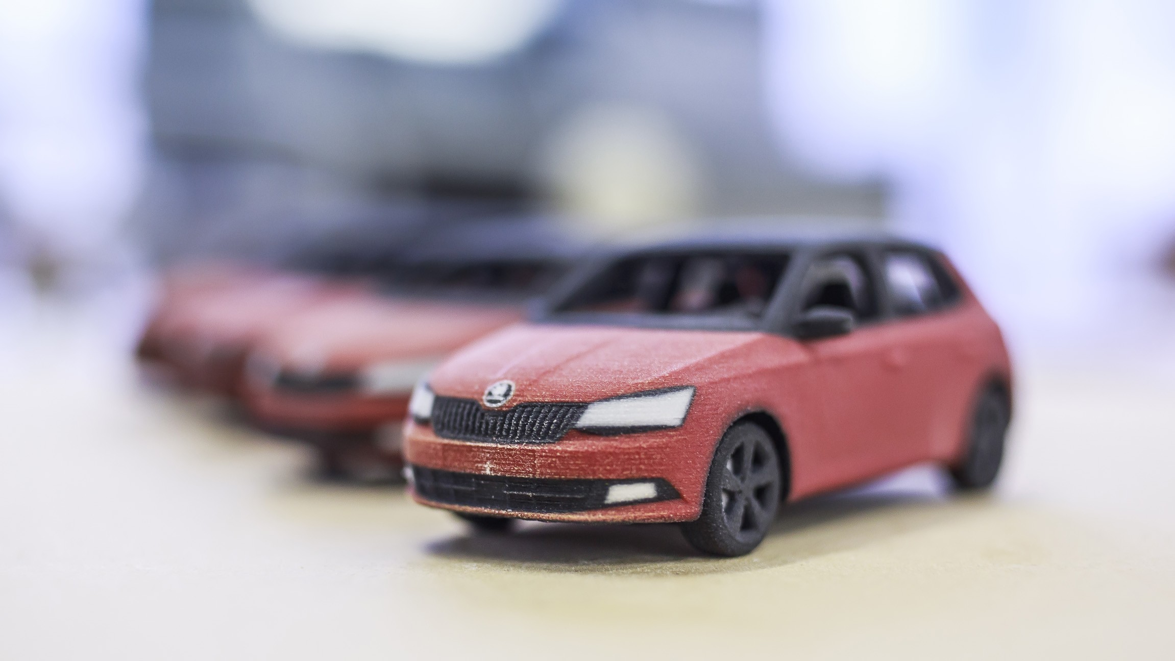 ŠKODA France 3D prints little Fabias! | Sculpteo Blog