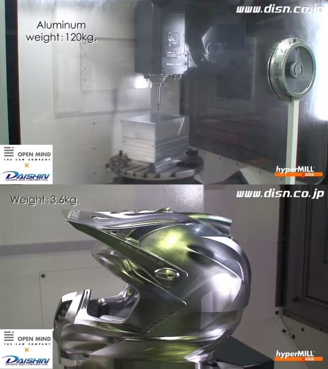 Wasted material example