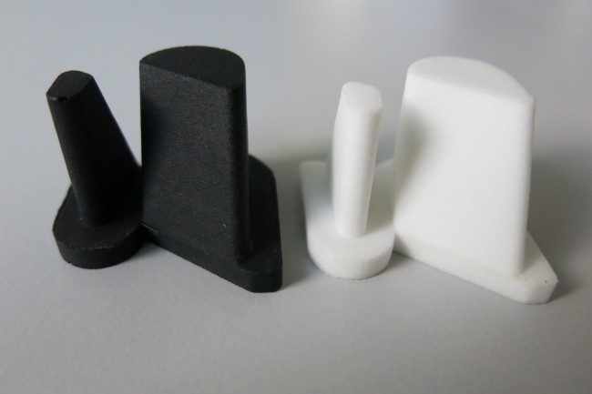 a urethane casted part and its 3D printed master
