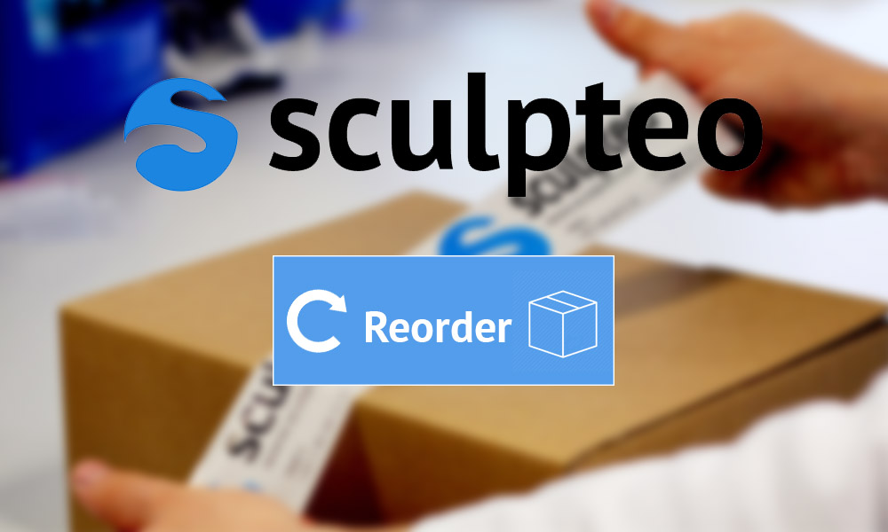 The Reorder button makes your 3D print shop easier like “Amazon Dash”