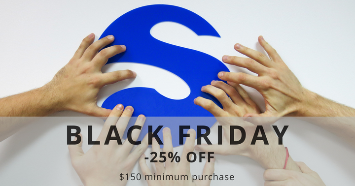 Black Friday: get your 25% offer for plastic 3D printing & laser cutting! | Sculpteo Blog