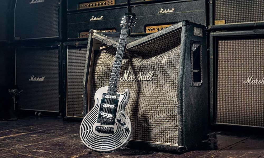 Metal 3D printing: Meet the indestructible guitar | Sculpteo Blog