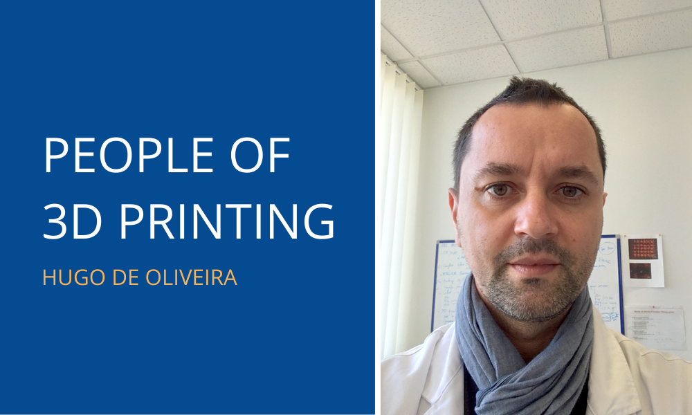 Personnalités de l’impression 3D : Hugo de Oliveira | 3D Printing Blog: Tutorials, News, Trends and Resources | Sculpteo