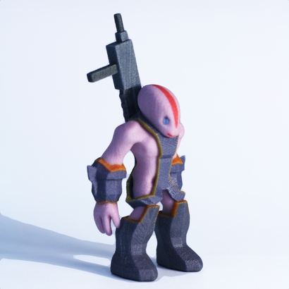 Alien armé