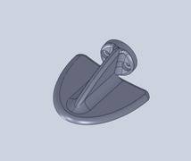 Support moteur pour aile volante type Nüri (version allégée)
