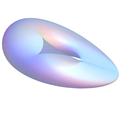 Klein bottle Clifford projection single