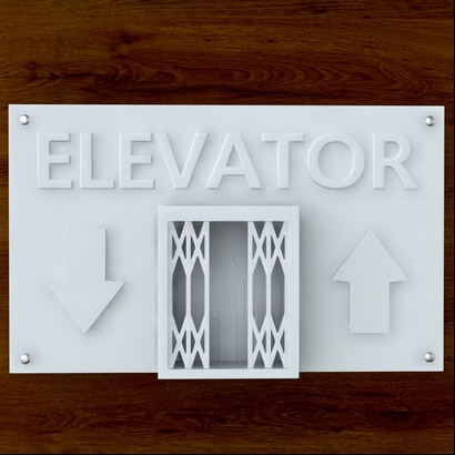 Elevator Sign