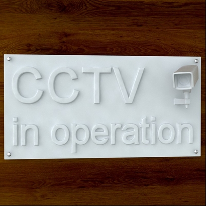 CCTV Sign