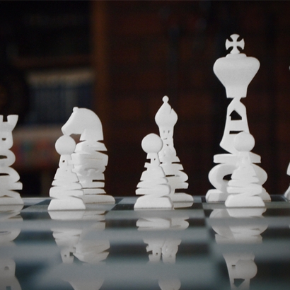 Jeu d'échecs typographique