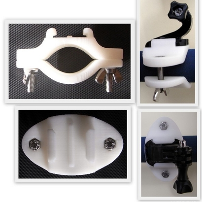 GoPro mount for windsurf boom