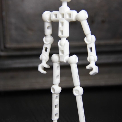 ModiBot X- Basic figure kit (Xevoz-compatible peg & ball)