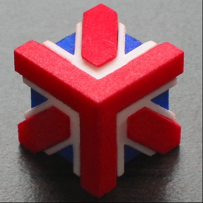 Union Jack Cube