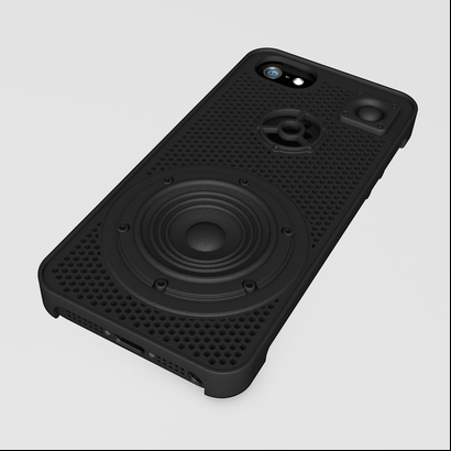 Coque iPhone 5 "Haut parleur"