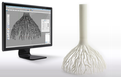 Stem vase - Ciel & terre by 22 22 Edition Design Stem vase - Ciel & terre by 22 22 Edition Design