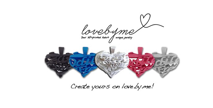 Love.by.me lets you create unique jewelry to share with your love one | Sculpteo Blog