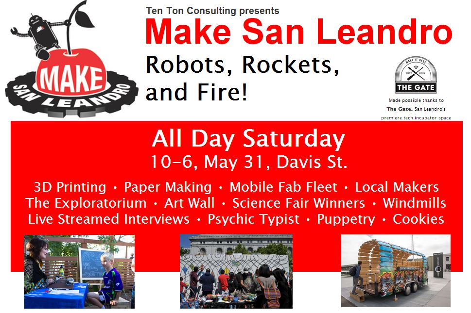 Meet us at Make San Leandro! | Sculpteo Blog