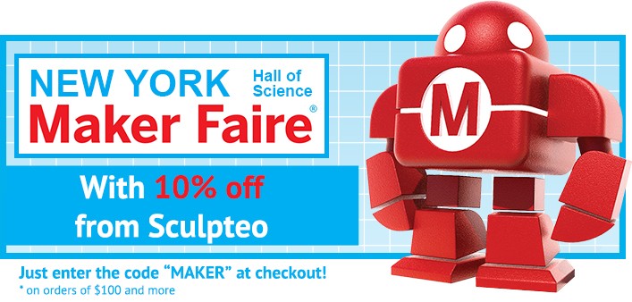 Special reduction for Maker Faire New York | Sculpteo Blog