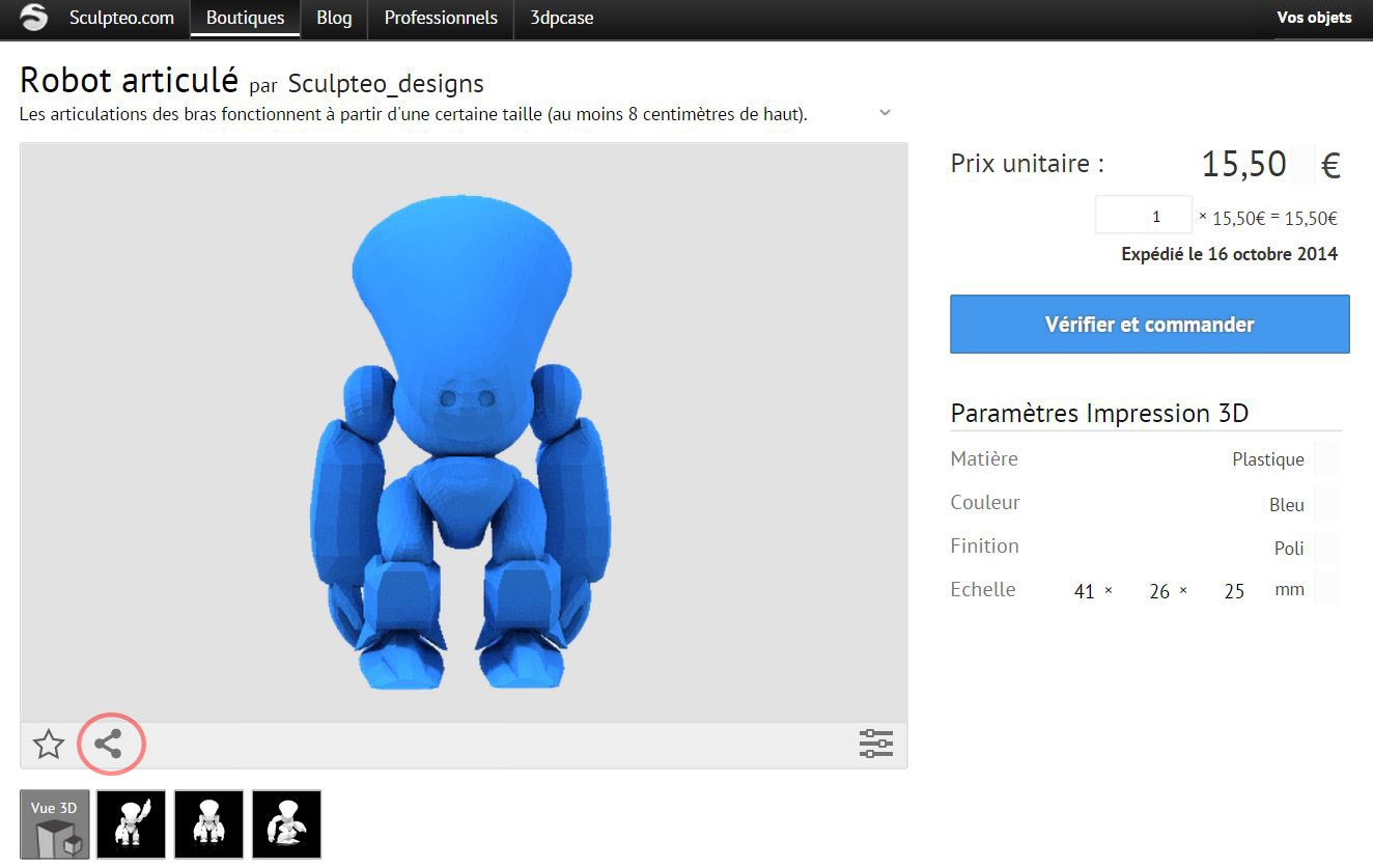 Display your 3D model on your