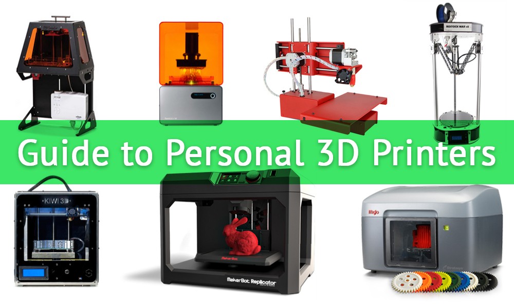 Siege skulder Tegn et billede Guide to Personal 3D Printers - Sculpteo Blog