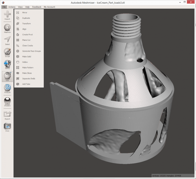 Mechanical Part Optimization for 3D Printing