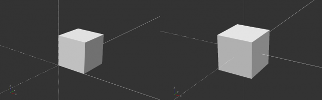 openscad position options