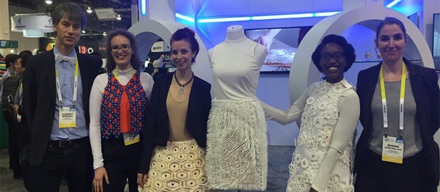 3D printed Fashion Collection, Meetups and more at CES 2016