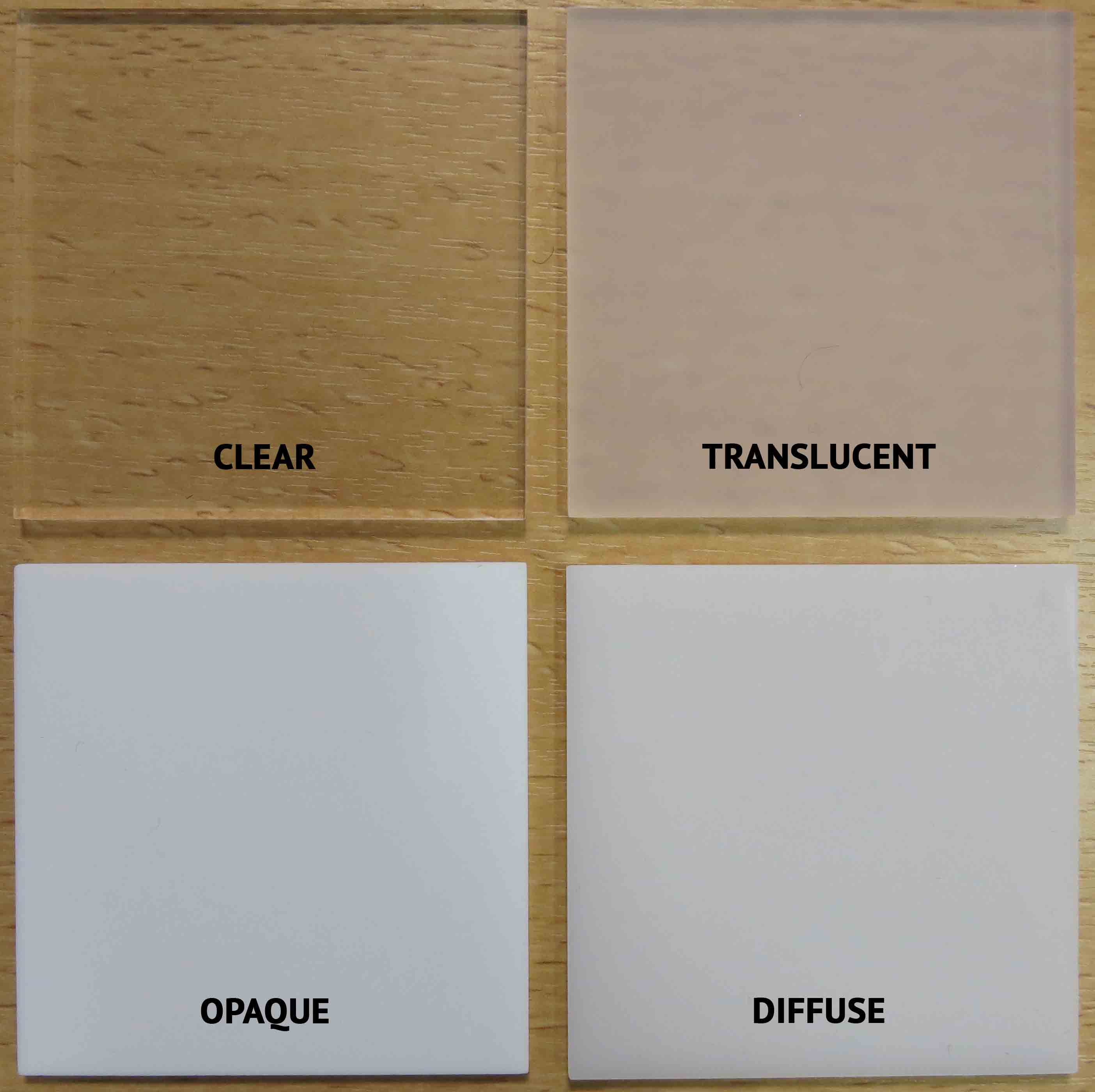 What's the difference between our white acrylics? Make the right choice!
