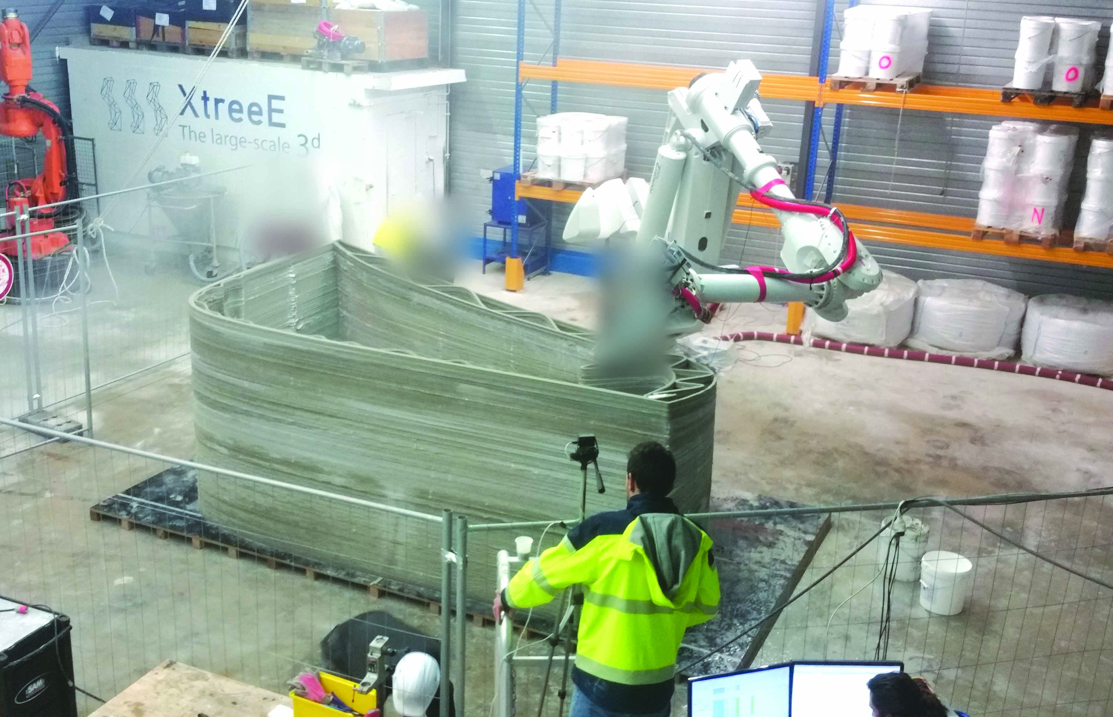 XtreeE: 3D printing concrete to push the limits of construction