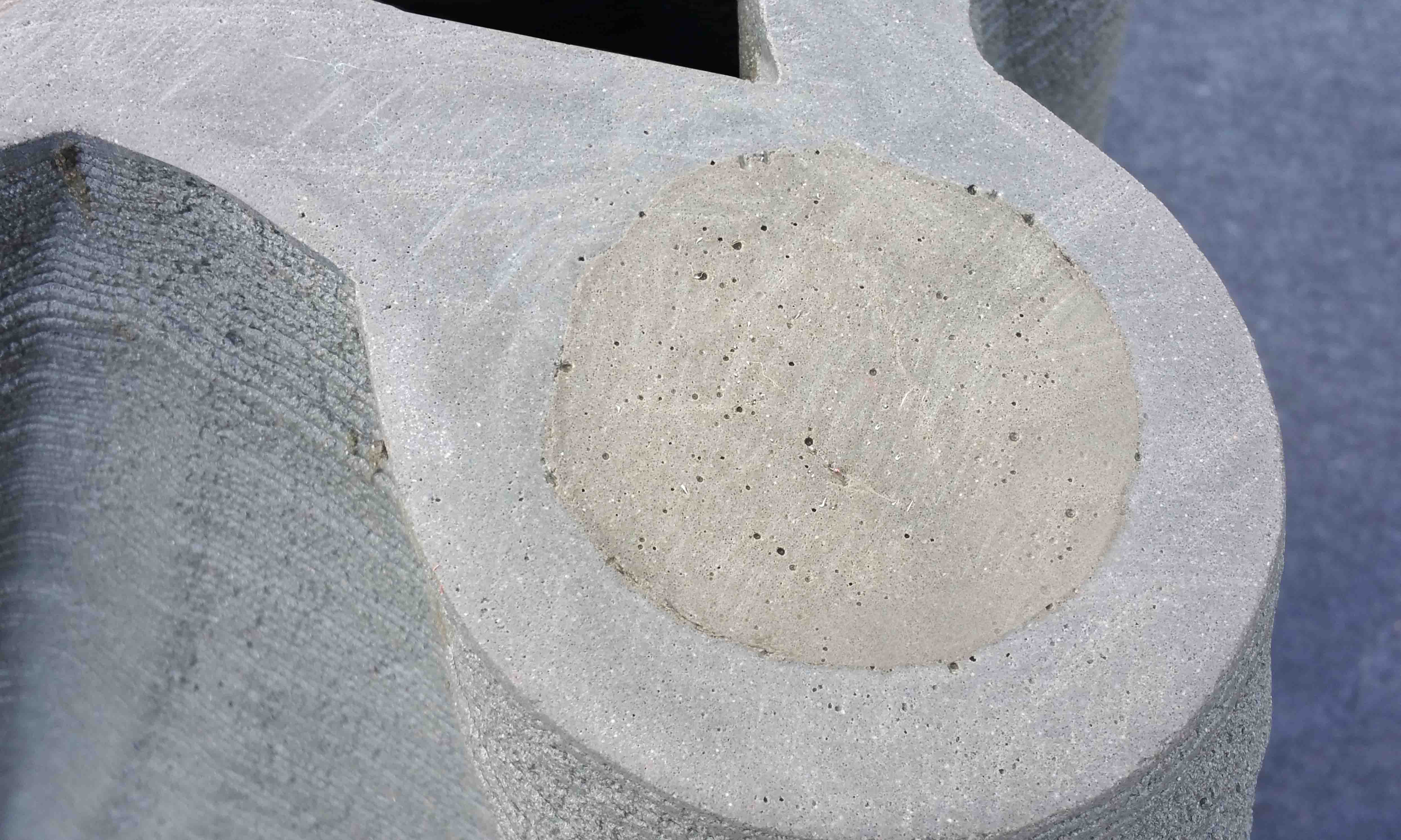 XtreeE pillar 3D print concrete
