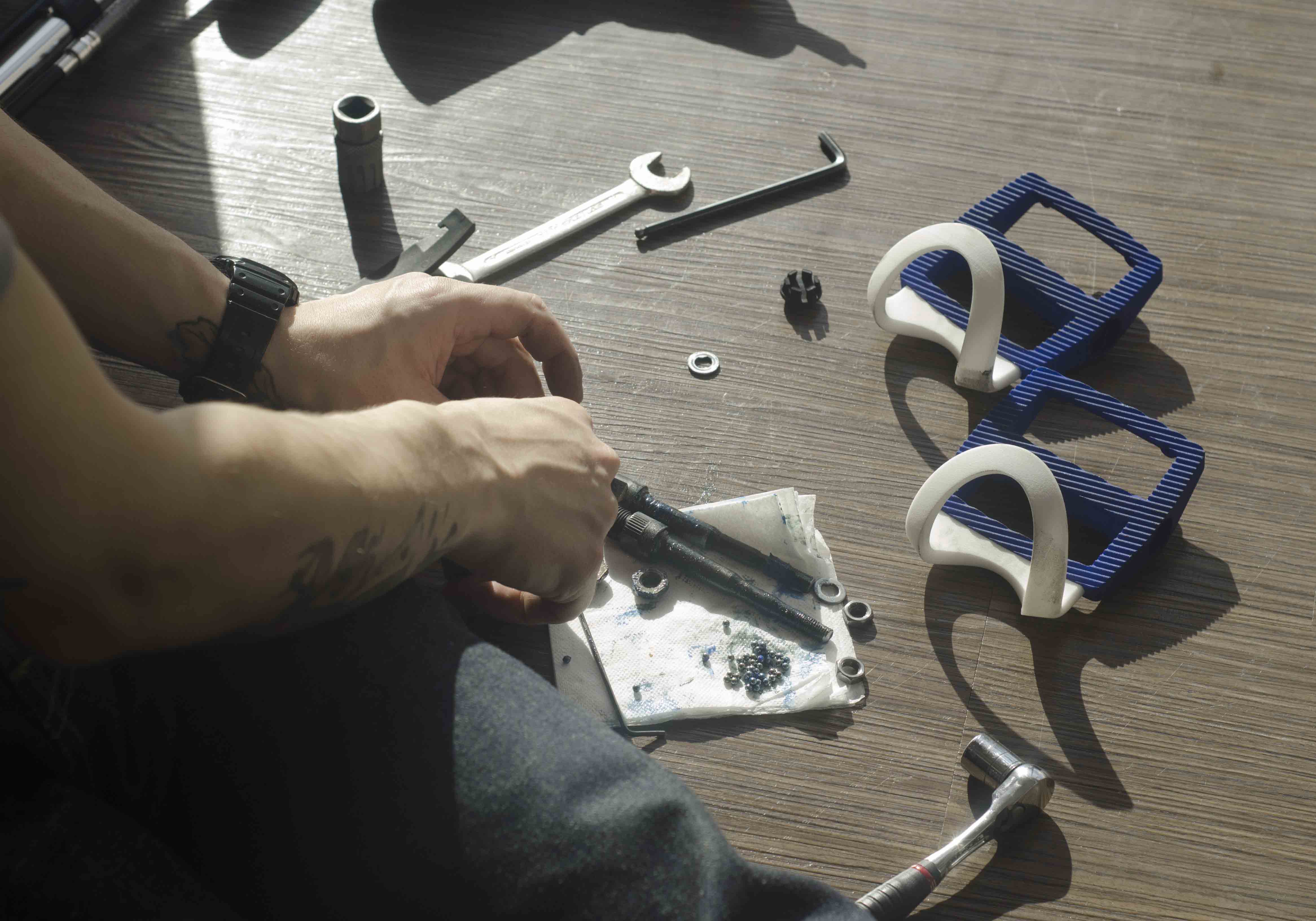 Sculpteo-Bike-Project 3D Printed Bike pedals