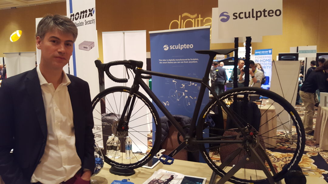 Sculpteo Bike Project arrived in Las Vegas