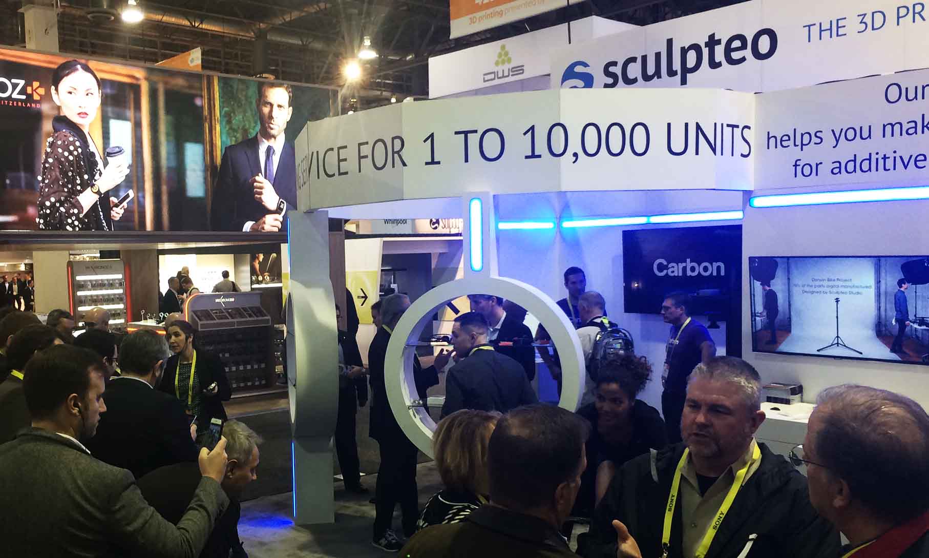 CES 2017: Sculpteo presents Agile Metal Technology (AMT) & digitale manufactory | Sculpteo Blog