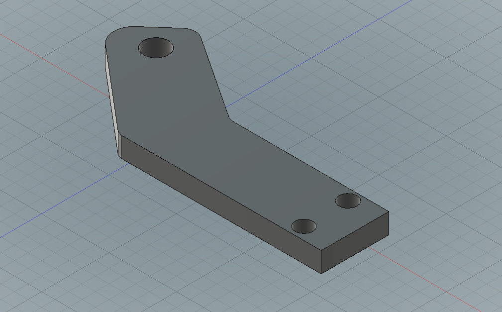 Part non optimized fusion 360