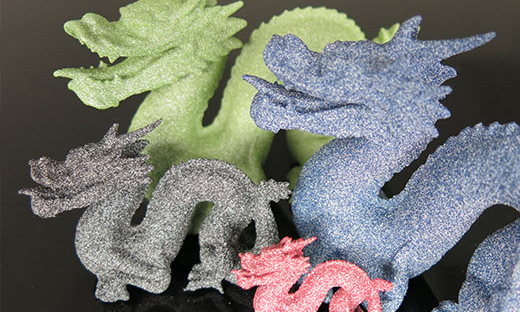 News on our 3D Printing Material :  Alumide 3D Printing Material is more  Faster & Just as Colorful