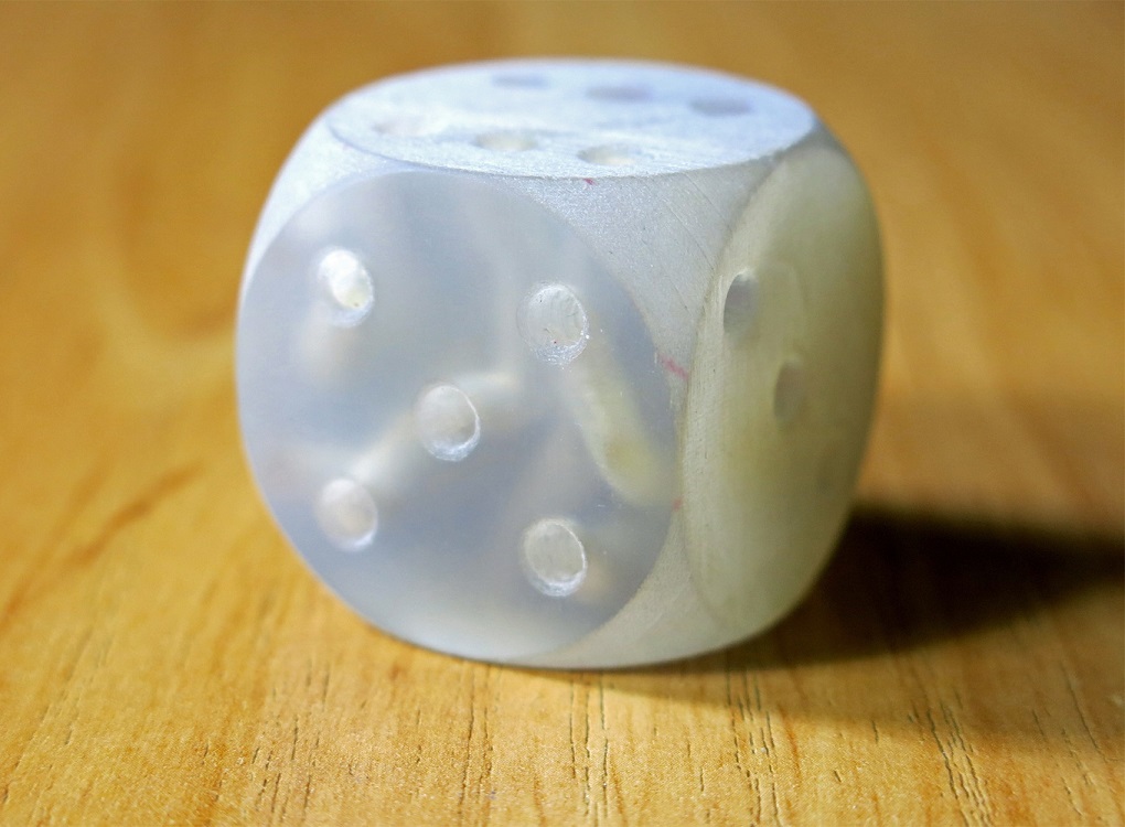3D printed dice