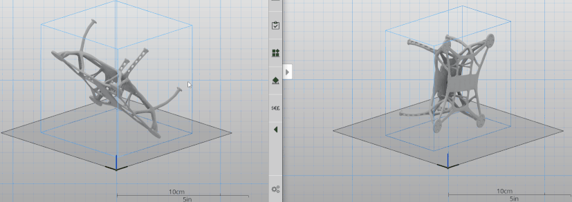 AMT 3D printing software orientation