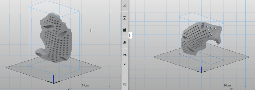 AMT 3D printing software Orientation