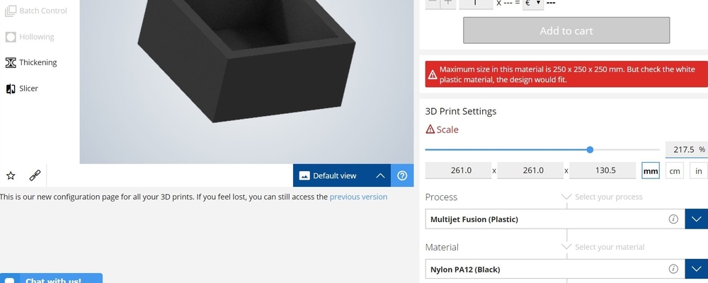 Design guidelines for 3D Printing
