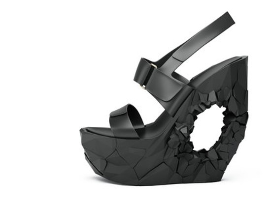 Jane Kyttanen 3D printed shoes wedges