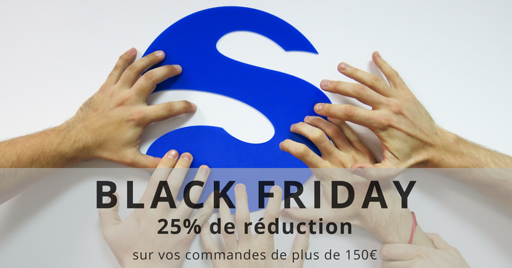 Black Friday: Sculpteo vous offre 25% de réduction sur vos impressions 3D de plastique et sur la découpe laser ! | 3D Printing Blog: Tutorials, News, Trends and Resources | Sculpteo