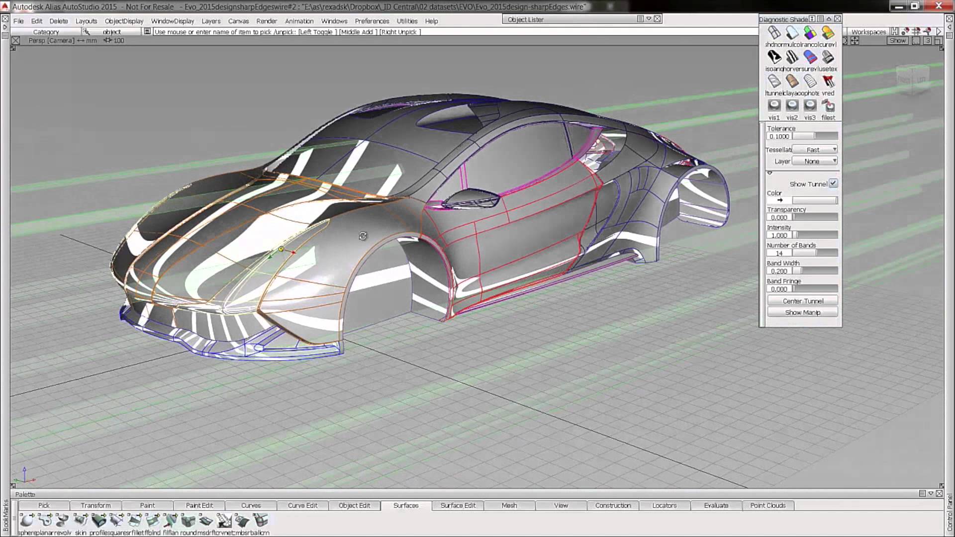 Which software is used for 3D modeling?