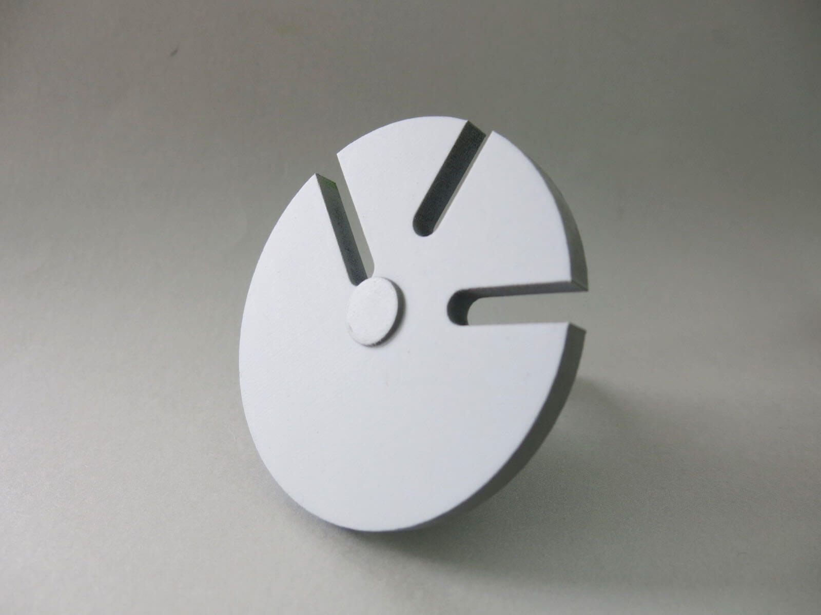 3D-Druck-Material: VeroWhite (undurchsichtiges Kunstharz)